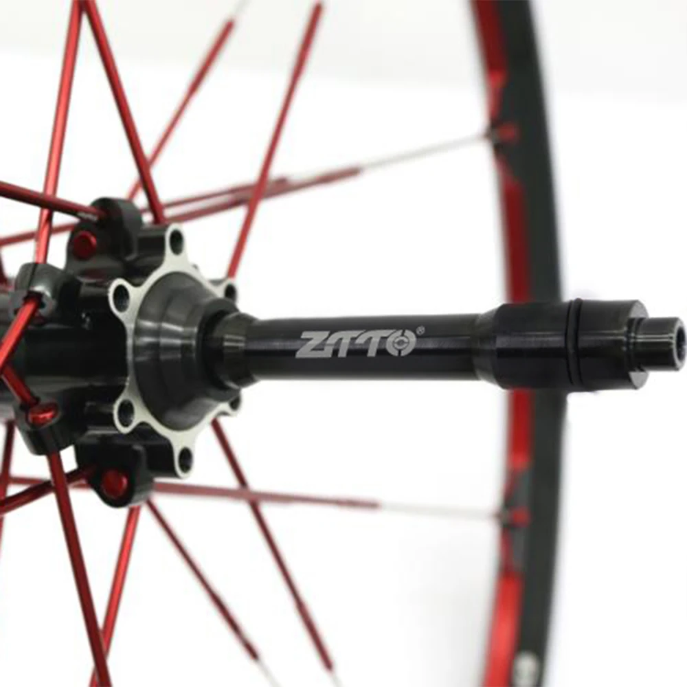 front wheel axle bicycle