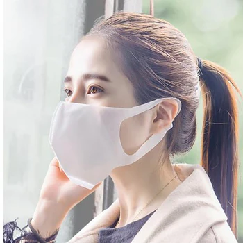 

10PCS Summer Mouth Mask Breathable Washable Health Beauty Sunscreen Face Masks Anti Pollution Respirator Muffle Cover