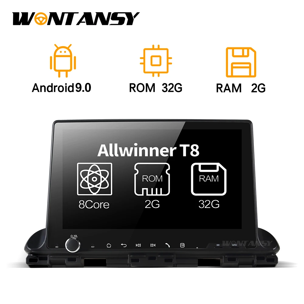 

Android 9.0 car dvd for Kia CERATO K3 2018 2019 GPS with car radio stereo multimedia player navigation