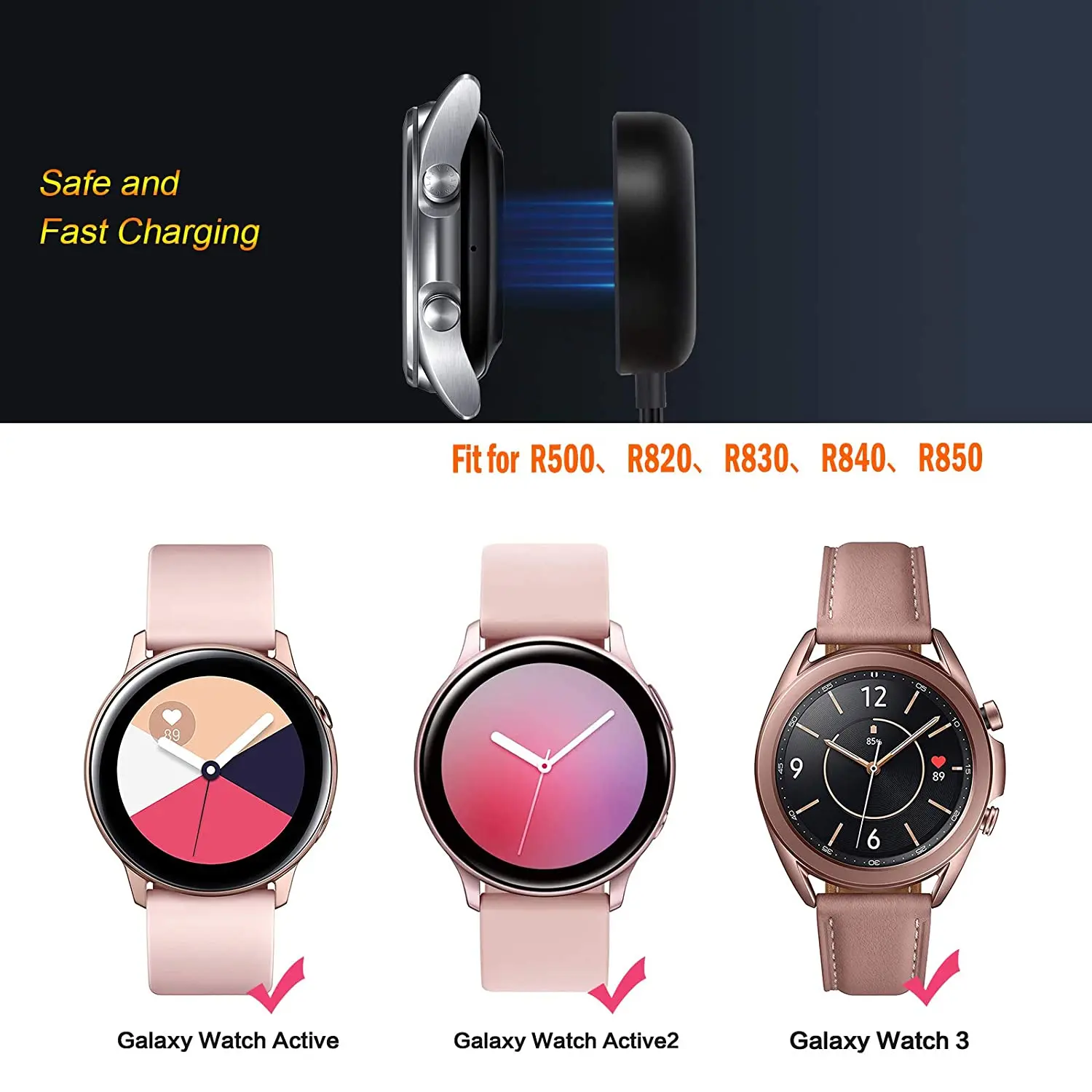 Smart Watch USB Charging Cable Adapter 