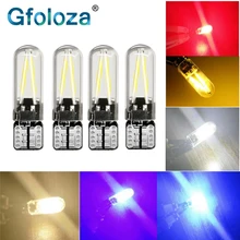Светодиодные лампы Gfoloza 4 шт. T10 W5W 194 168 автомобильная светодиодная