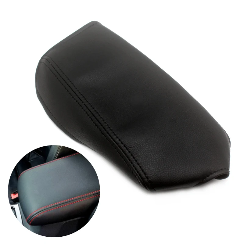 For Honda City 2015 2016 2017 2018 Car Center Console Armrest Box Microfiber Leather Cover Decor