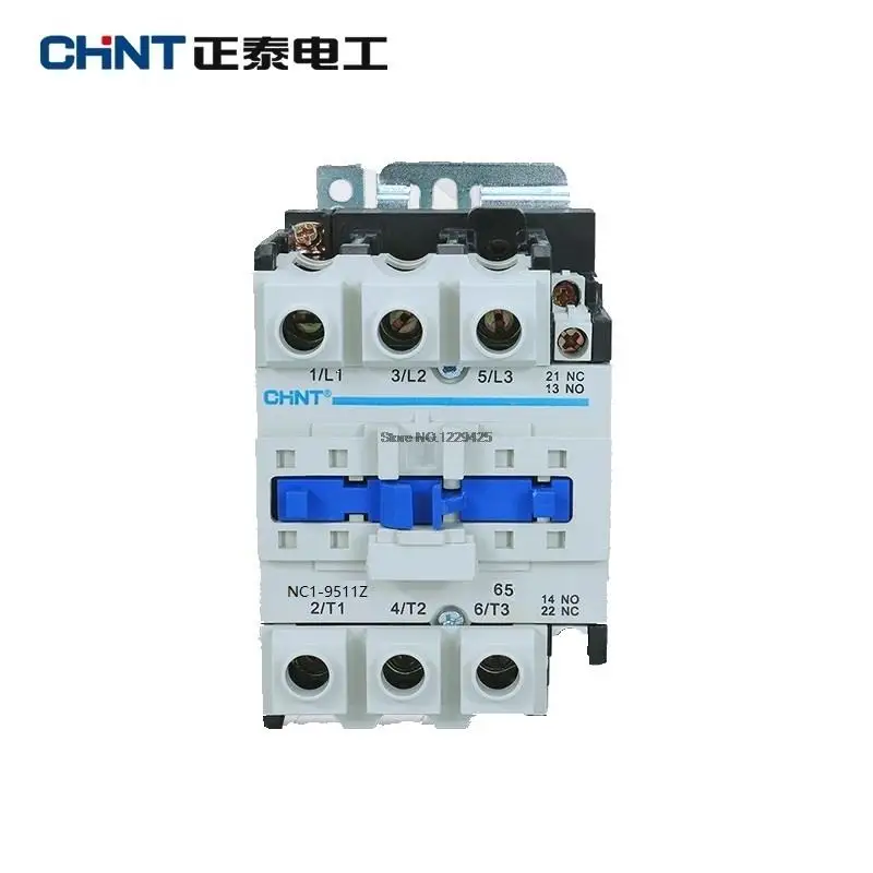 

CHINT NC1-9511Z Rail Mount Contactor Industrial Electric Contactor DC 24V DC36V DC48V DC110V DC220V NC1-9511 LC1 CHNT