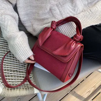 

MINI Scrub Leather Crossbody Bags For Women 2020 Shoulder Messenger Bag Female Travel Handbags and Purses