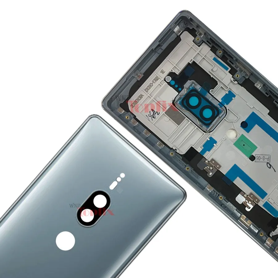 Для sony XZ2 Премиум крышка батареи для sony Xperia XZ2 Премиум задняя крышка батареи XZ2 P корпус двойной H8166 чехол