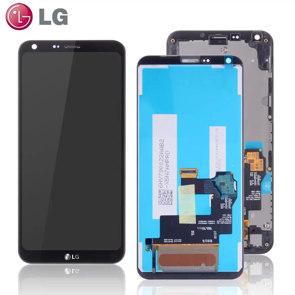 

ORIGINAL Display For LG Q6 LCD Touch Screen Digitizer with Frame LCD for LG G6 Mini Display Replacement M700A M700DSK M700A #3