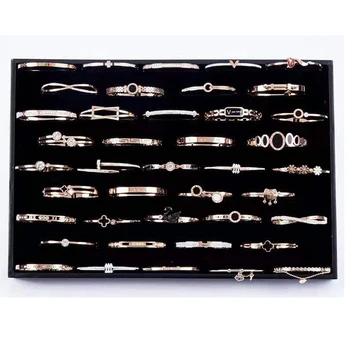 

30 Pcs/lot top quality women fashion stainless steel bangles lot luxury bangles jewelry wholesale 1029-71