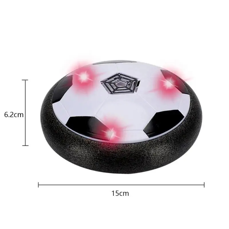 Air Suspended Football Personality LED Color Light Effect Music Children Mini Development Toy Ball Toys Floating Football