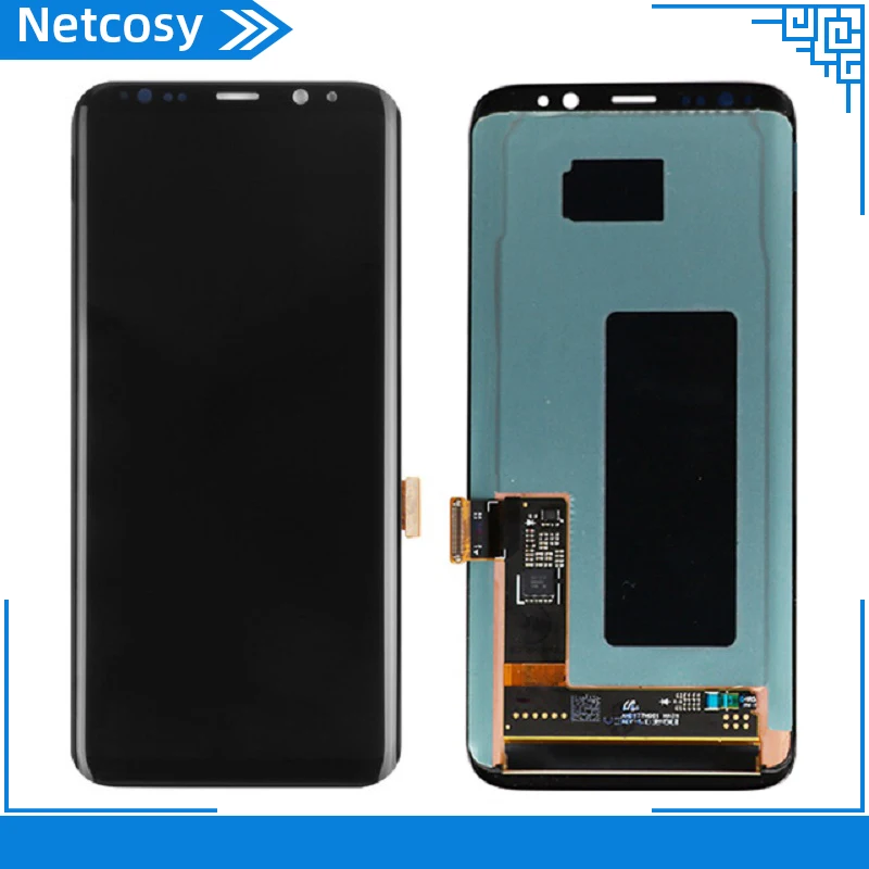 ЖК-дисплей для samsung Galaxy S8 G950 G950U G950F S8 Plus G955 G955F ЖК-дисплей кодирующий преобразователь сенсорного экрана в сборе запасные части