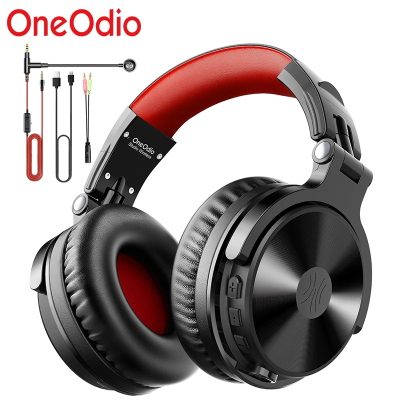 OneOdio Pro-M Bluetooth5.0 Wireless Headphones Gaming Headset Gamer With Extend Mic For PC/Phone/PS4/Xbox etc Skype Calling