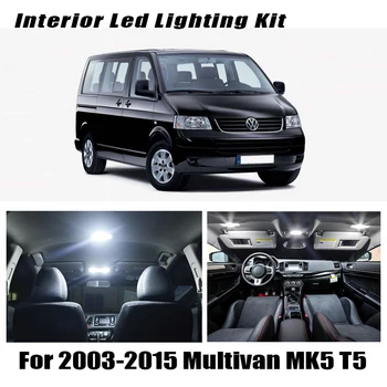 

20pcs LED License plate lamp + Interior reading Lights Kit for Volkswagen For VW For Multivan MK5 T5 (2003-2015)