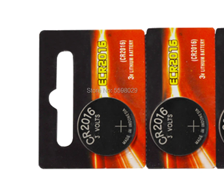3 шт. Высокое качество для Energizer 3V cr2016 кнопка батареи часы монета cr 2016 DL2016 ECR2016