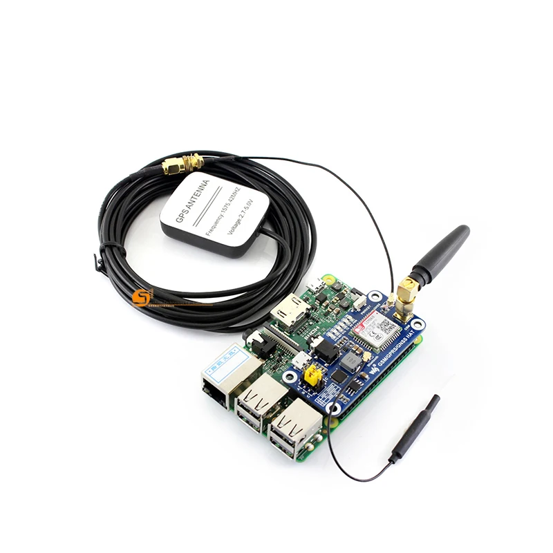 Шляпа GSM/GPRS/GNSS/Bluetooth 3 0 для Raspberry Pi 2B/3B/Zero W поддержка SMS телефонных звонков