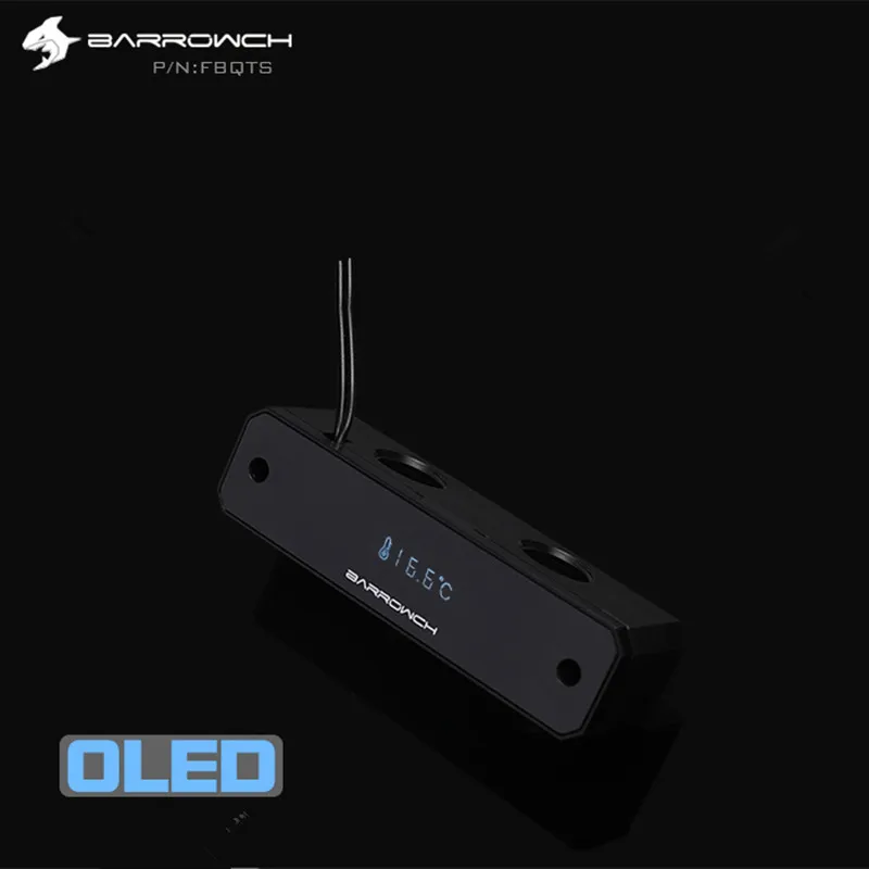 

BARROW Digital Display Card Water Cooling Head Dedicated Temperature Bridge Mirror Type for BARROW Graphics Card Cold Head FBQTS