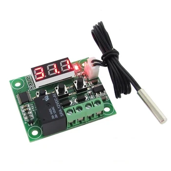 

W1209 Electronic Switch DC 12V Digital Display Adjustable Mini Accessories Waterproof Accurate Temperature Controller