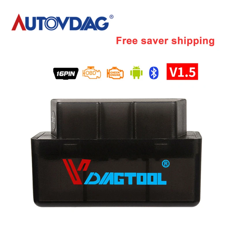 Автомобильный сканер obd2 ELM327 v1.5 OBD 2 OBDII ELM 327 V1.5 диагностический для
