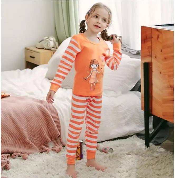 style 12 Детская одежда для сна; пижамы; зимние детские пижамы; комплекты одежды для маленьких мальчиков и девочек; пижама с длинными рукавами и рисунком; Infantil; детская одежда для сна - Цвет: style 12