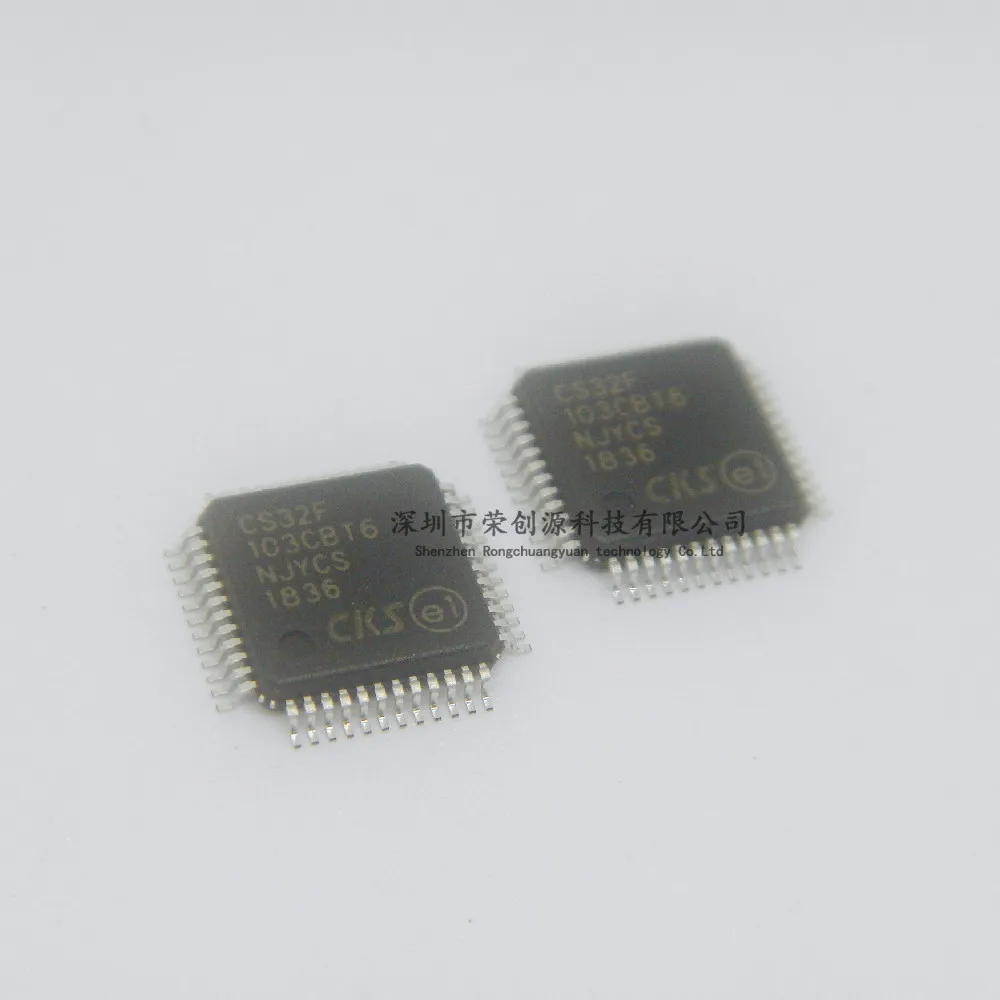 Новый и оригинальный микроконтроллер CKS32F103CBT6 CS32F103CBT6 32F103CBT6 IC 32 бит 128 Кб FLASH 48LQFP 1