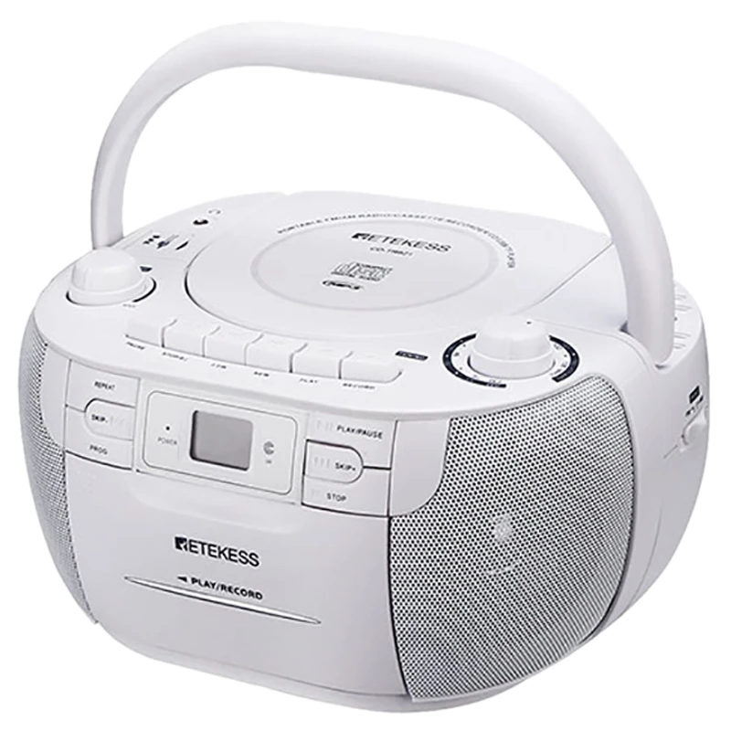 TR621 AM FM Radio Cassette Tape Player with CD
