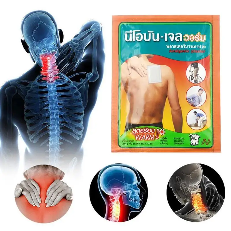 Таиланд Neobun гель анальгетический Пластырь от боли пластырь Размер артрит боли в суставах шеи боли в спине пластырь расслабляющий массаж