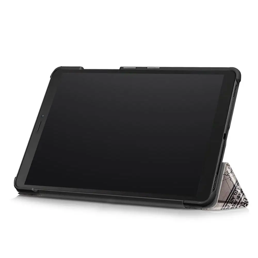Для samsung Galaxy Tab A 8,0 чехол T290 T295 SM-T290 SM-T295 Модный Цветной складной кожаный чехол-подставка