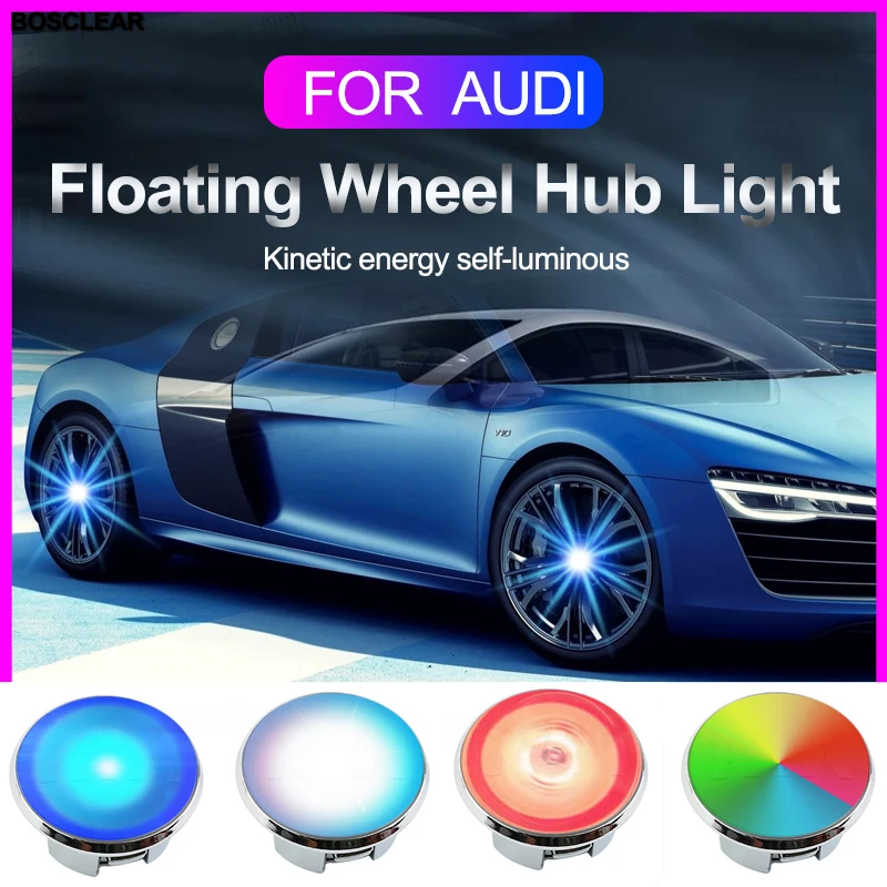 CarWheelCapsLightCenterCoverLightingCapFloatingIllumination