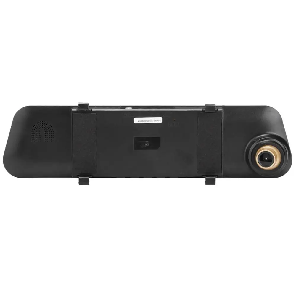 Автомобильный видеорегистратор Камера 4.3in 1080P с двойным объективом HD зеркало заднего вида видеорегистратор с датчиком движения