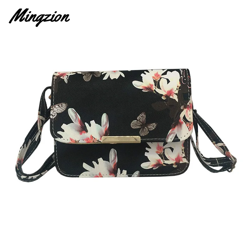 Mingzion Fashion Shoulder Bag PU High Quality Leather Handbag Small Flap Women Messenger Crossbody Bags For Ladies