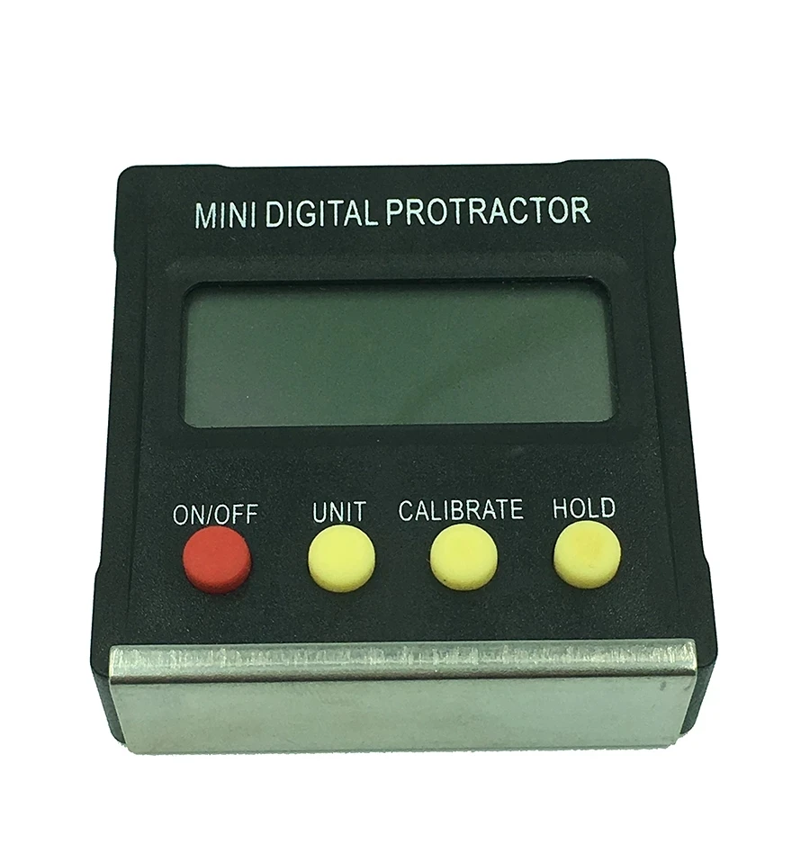 Digital angle finder Protractor electronic level box 360 Degree digital inclinometer angle measuring tool with magnets Portable