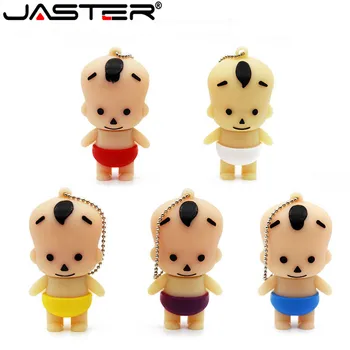 

JASTER cartoon cute mini baby USB Flash Drive 4GB 8GB 16GB 32GB 64GB Pendrive USB 2.0