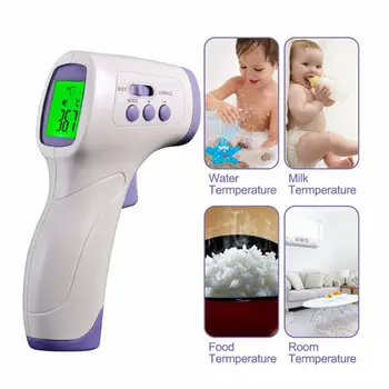 

Non-contact Digital Infrared Thermometer Gun Portable Handheld IR LCD Display Thermometer Non Contact Temperature Gun℃/℉
