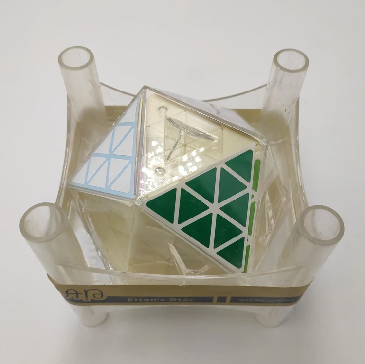 MF8 &amp Oskar ICOSAIX III II Eitan's Star Black/Primary Cubo Magico Toy Cube Twist головоломка игрушка для детей