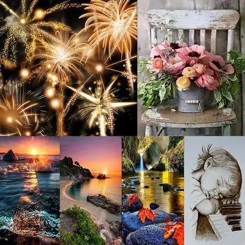 

30x40cm 5D DIY Full Drill Diamond Painting Embroidery Cross Stitch Mosaic Craft Kit