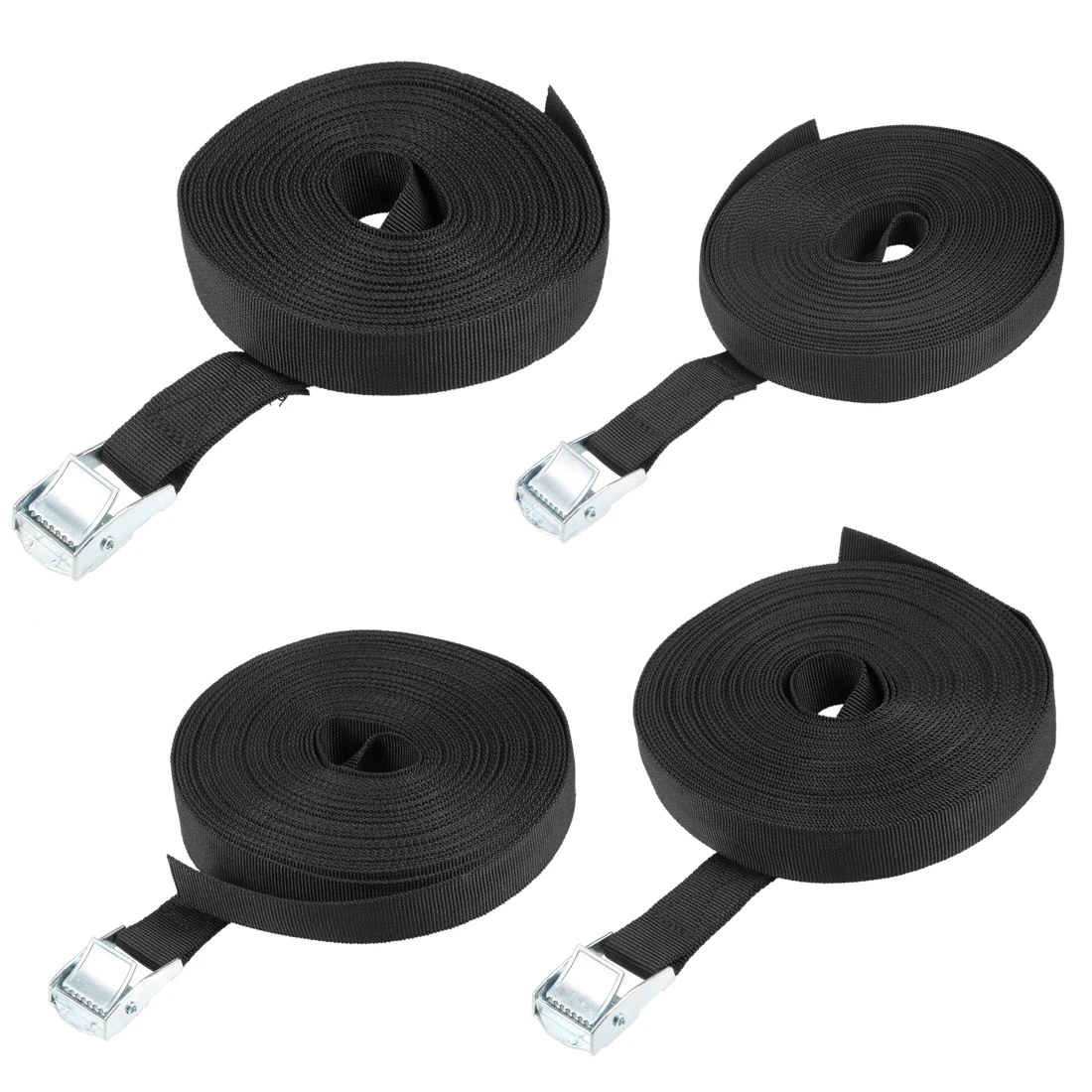 

uxcell 9M 10M 11M 12M Buckle Tie-Down Belt cargo straps for Car motorcycle bike Tow Rope Strong Ratchet Belt for Luggage Bag