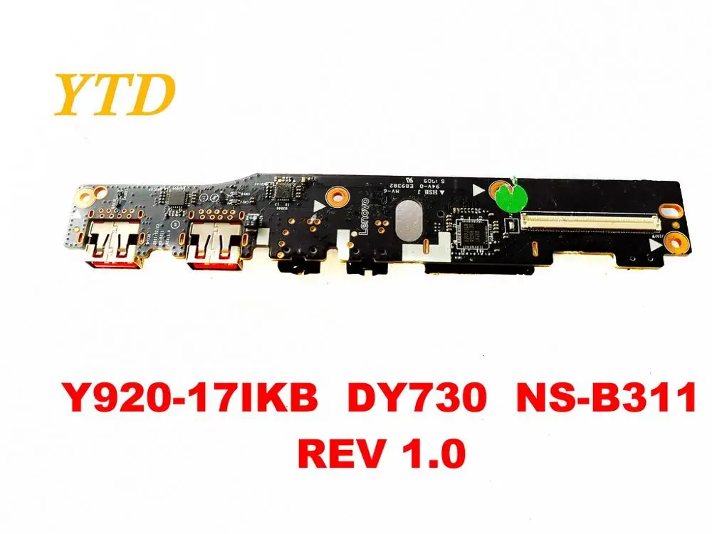 Для lenovo Y920-17IKB звуковая плата USB плата Y920-17IKB DY730 NS-B311 REV 1,0 протестирована хорошая