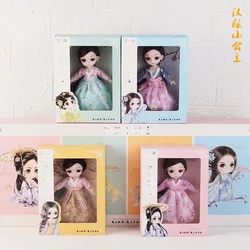 Ddoll – poupée princesse pour enfants, jupe, jouet pour filles, joli cadeau Bbox Bjd, poupées à la mode CN (original), bébé de 4 à 6 ans et 7 à 12 ans, 16cm 