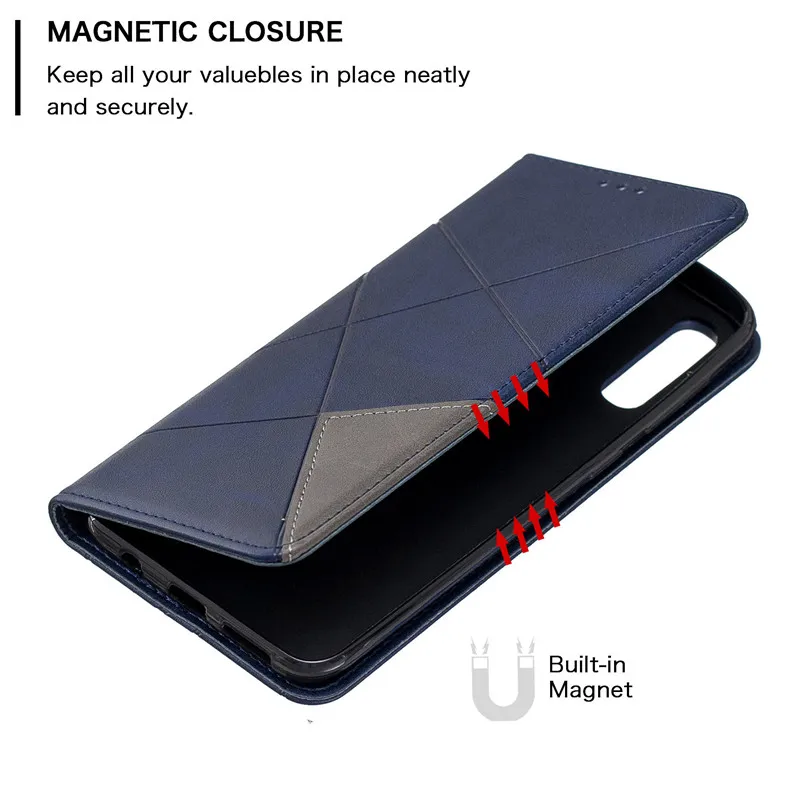 Nuovo Stile Per Funda Custodia A Portafoglio Magnetica Per Samsung Galaxy A50 Na Per Samsung A50 A505F Cover Per Telefono Galaxy A 50 Flip In Pelle Di