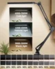 LED Desk Lamp with Clamp,Eye-Caring Table Lamps,Dimmable Office Lamp with USB Charging Port,3 Lighting Modes with 10 Brightness 3