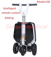 Outdoor Bicycle Airplane 3 wheels Vehicle Remote/Manual Folding Mobility Scooter Electric Car For Adult 1
