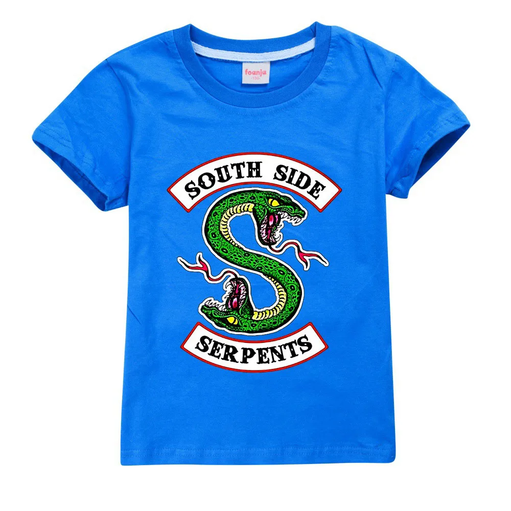 "South Side serpents" принт свитеры с капюшоном для маленьких мальчиков спортивная одежда, куртки, детская одежда для маленьких девочек свитера для детей; футболки - Цвет: 005