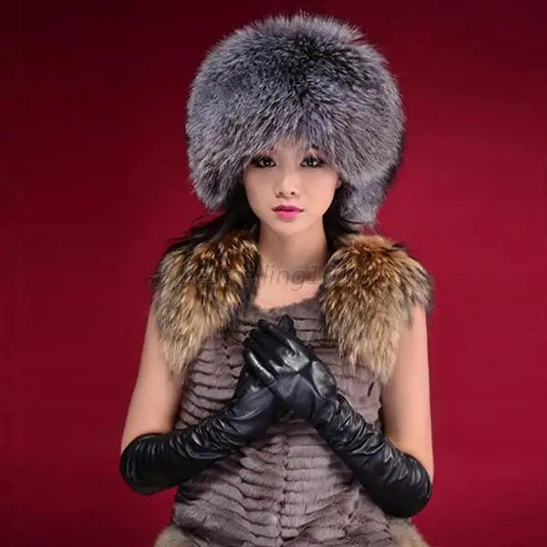Женская теплая зимняя шапка с хвостом берет женские s искусственный мех наушники на уши шапка распродажа Vcqy