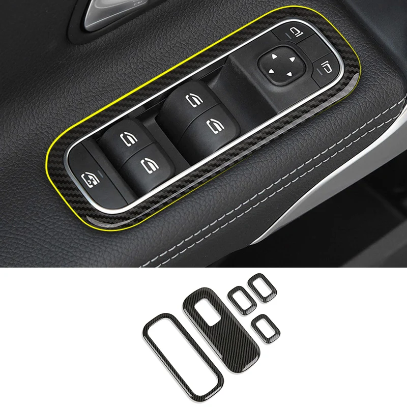 Рамка для оконной кнопки для Mercedes w177 amg/класс А mercedes класс А w177 Накладка/a180 Mercedes класс w177 аксессуары