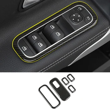 

Window button frame trimFor Mercedes w177 amg/classe a mercedes classe a w177 clase trims/a180 Mercedes a class w177 accessories