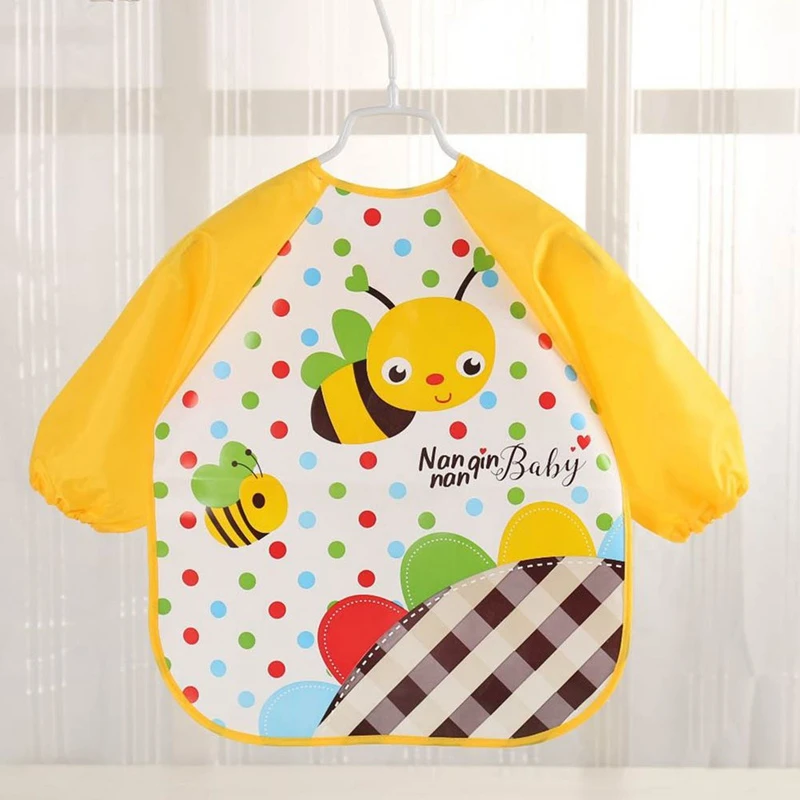 children's bibs with sleeves