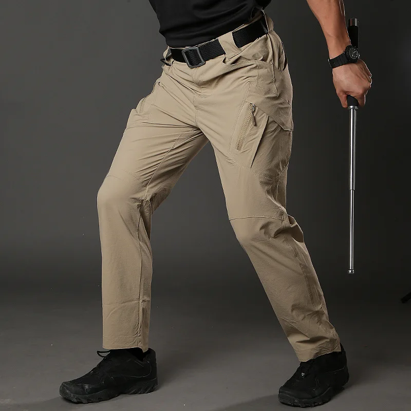 На открытом воздухе IX7 тактические штаны IX9 брюки шорты для фанатов армии специальные тренировочные комбинезоны Commuter носимые Мульти Карманы - Цвет: tan