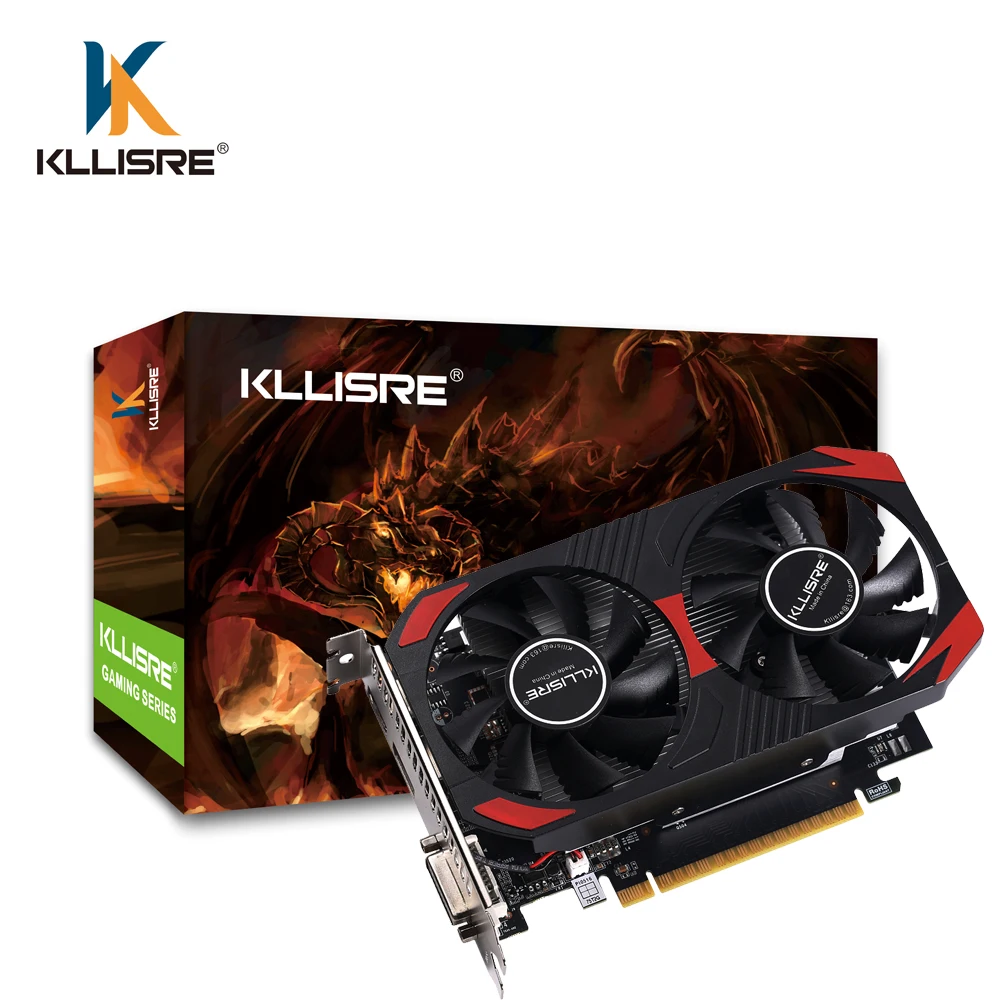 Видеокарта Kllisre GTX 750TI 2 Гб 128 бит GDDR5 GPU 750 Ti | Компьютеры и офис