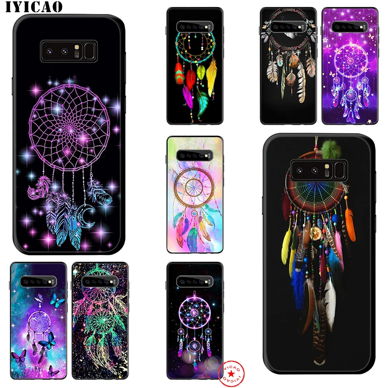 IYICAO Ловец снов мягкий чехол для samsung Galaxy S10e S10 S9 S8 Note 8 9 10 Plus S6 S7 Edge TPU |