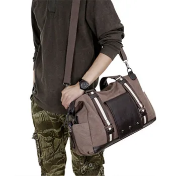 

2020 New Men Travel Handbag Large Capacity Luggage Pack Male Women Retro Sport Solid Duffle Trip Shoulder Bags Gym Crossbody Bag