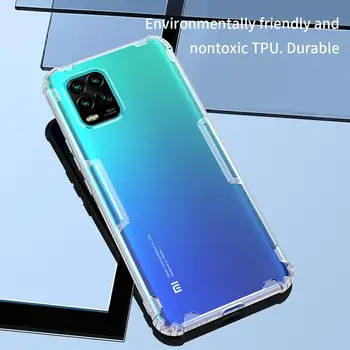 

NILLKIN for Xiaomi Mi 10 Lite Case for Xiaomi Mi10 Mi 10 9T Pro Cover Nature Clear Soft Back Cover Case for Xiaomi Mi 10 Lite 5G
