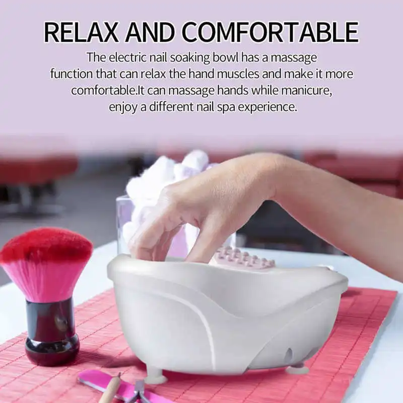 teacher Insight Exclusion For Manicure Electric Nail Soaking Bowl Bubble Vibration Hand Spa Massage  Machine Manicure Tool (110-220V) For Manicure - AliExpress Beauty & Health